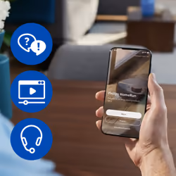 Philips Robot aspiration et lavage HomeRun série 5000