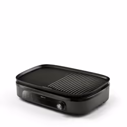 Philips HD6210/90, Noir, Pose libre, Aluminium, Polycarbonate (PC), Polypropylène (PP), Silicone, 2 zone(s), pierre, Rotatif