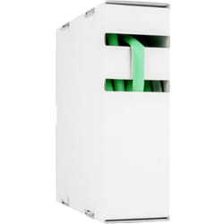 Hongshang - 211114358 Gaine thermorétractable sans colle vert 1.20 mm 0.60 mm Taux de retreint:2:1 15 m
