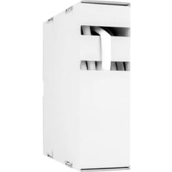 Hongshang 2111143118 Gaine thermorétractable sans colle blanc 1.20 mm 0.60 mm Taux de retreint:2:1 15 m
