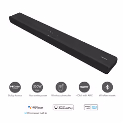 TCL 8 Series TS8132 haut-parleur soundbar Noir 3.1.2 canaux 350 W