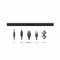TCL 8 Series TS8132 haut-parleur soundbar Noir 3.1.2 canaux 350 W - Vue supplémentaire 4