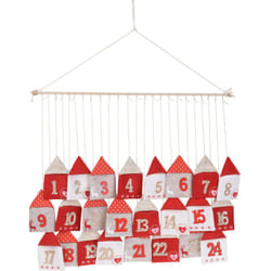 Multistore 2002 - Calendrier de l'Avent cottages, 70 x 60 cm