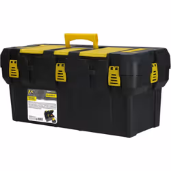 Caisse à outils FX TOOLS - Robustesse et Praticité La caisse à outils FX TOOLS est la solution idéale pour tous vos besoins e ...