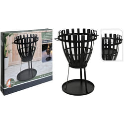 Brasero 2 en 1 - Ambiance - BBQ Grill - Noir - Ø 54 cm - Température 660°C