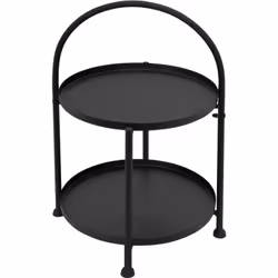 Description du produit: Notre table d'appoint polyvalente à deux niveaux est le complément parfait pour ton intérieur. Avec u ...