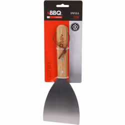 Spatule en acier inoxydable avec manche en bois 33 cm– L'Essentiel pour vos grillades La spatule BBQ que nous vous proposons ...