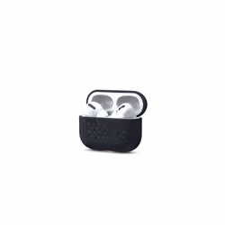 Njord byELEMENTS Salmon Leather Case - AirPods Pro - Vindur, Emplacement, ABS, Cuir de saumon, 18 g, Gris