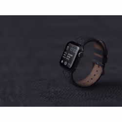 Njord byELEMENTS Salmon Leather Watch Strap - Apple Watch 44/45mm - Vindur - Vue supplémentaire 14