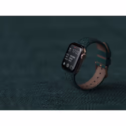 Njord byELEMENTS Salmon Leather Watch Strap - Apple Watch 44/45mm - Jörð - Vue supplémentaire 14