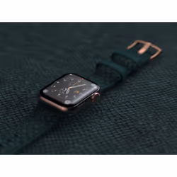 Njord byELEMENTS Salmon Leather Watch Strap - Apple Watch 44/45mm - Jörð - Vue supplémentaire 18