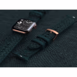 Njord byELEMENTS Salmon Leather Watch Strap - Apple Watch 44/45mm - Jörð - Vue supplémentaire 21