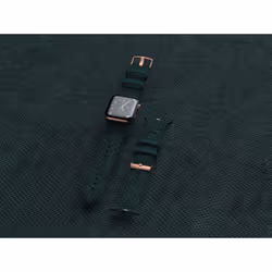 Njord byELEMENTS Salmon Leather Watch Strap - Apple Watch 44/45mm - Jörð - Vue supplémentaire 23