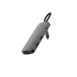 LINQ byELEMENTS LQ48019 station d'accueil USB 3.2 Gen 1 (3.1 Gen 1) Type-C Noir