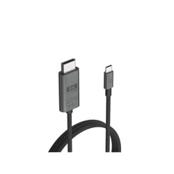 LINQ byELEMENTS LQ48024 câble vidéo et adaptateur 2 m USB Type-C DisplayPort Noir