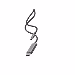 LINQ byELEMENTS LQ48024 câble vidéo et adaptateur 2 m USB Type-C DisplayPort Noir