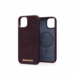Njord byELEMENTS Salmon Leather Magsafe Case - iPhone 14 - Rust, Housse, Apple, iPhone 14, 15,5 cm (6.1"), Rouge