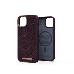 Njord byELEMENTS Salmon Leather Magsafe Case - iPhone 14 - Rust
