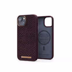 Njord byELEMENTS Salmon Leather Magsafe Case - iPhone 14 - Rust