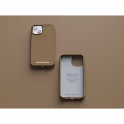 Njord byELEMENTS Suede Comfort+ Case - iPhone 14 - Camel - Vue supplémentaire 15