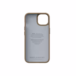 Njord byELEMENTS Suede Comfort+ Case - iPhone 14 - Camel - Vue supplémentaire 5