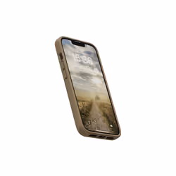 Njord byELEMENTS Suede Comfort+ Case - iPhone 14 - Camel - Vue supplémentaire 8