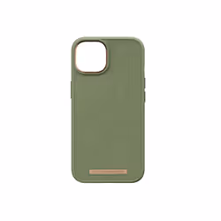Njord byELEMENTS Suede Comfort+ Case - iPhone 14 - Olive