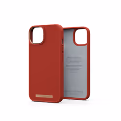 Njord byELEMENTS Suede Comfort+ Case - iPhone 14 - Burnt Orange, Housse, Apple, iPhone 14, 15,5 cm (6.1"), Orange