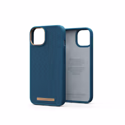 Njord byELEMENTS Tonal Case - iPhone 14 - Deep Sea, Housse, Apple, iPhone 14, 15,5 cm (6.1"), Bleu
