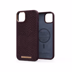 Njord byELEMENTS Salmon Leather Magsafe Case - iPhone 14 Plus - Rust, Housse, Apple, iPhone 14 Plus, 17 cm (6.7"), Rouge