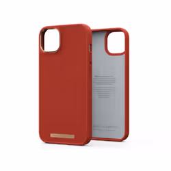 Njord byELEMENTS Suede Comfort+ Case - iPhone 14 Plus - Burnt Orange, Housse, Apple, iPhone 14 Plus, 17 cm (6.7"), Orange