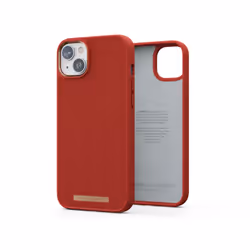 Njord byELEMENTS Suede Comfort+ Case - iPhone 14 Plus - Burnt Orange