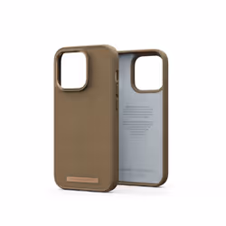 Njord byELEMENTS Suede Comfort+ Case - iPhone 14 Pro - Camel, Housse, Apple, iPhone 14 Pro, 15,5 cm (6.1"), Sable