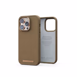 Njord byELEMENTS Suede Comfort+ Case - iPhone 14 Pro - Camel
