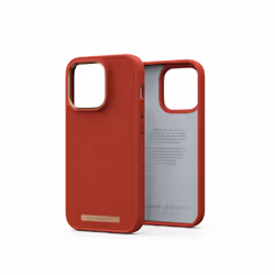 Njord byELEMENTS Suede Comfort+ Case - iPhone 14 Pro - Burnt Orange, Housse, Apple, iPhone 14 Pro, 15,5 cm (6.1"), Orange