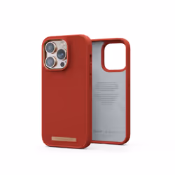 Njord byELEMENTS Suede Comfort+ Case - iPhone 14 Pro - Burnt Orange