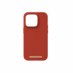 Njord byELEMENTS Suede Comfort+ Case - iPhone 14 Pro - Burnt Orange