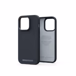 Njord byELEMENTS Suede Comfort+ Case - iPhone 14 Pro - Black, Housse, Apple, iPhone 14 Pro, 15,5 cm (6.1"), Noir