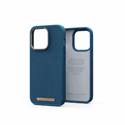 Njord byELEMENTS Tonal Case - iPhone 14 Pro - Deep Sea, Housse, Apple, iPhone 14 Pro, 15,5 cm (6.1"), Bleu