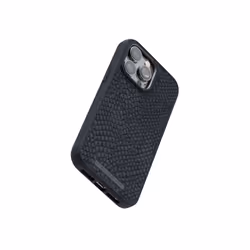 Njord byELEMENTS Salmon Leather Magsafe Case - iPhone 14 Pro Max - Black - Vue supplémentaire 11