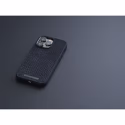Njord byELEMENTS Salmon Leather Magsafe Case - iPhone 14 Pro Max - Black - Vue supplémentaire 15
