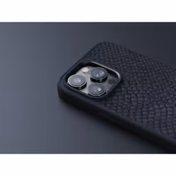Njord byELEMENTS Salmon Leather Magsafe Case - iPhone 14 Pro Max - Black - Vue supplémentaire 18