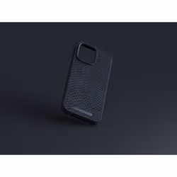 Njord byELEMENTS Salmon Leather Magsafe Case - iPhone 14 Pro Max - Black - Vue supplémentaire 21