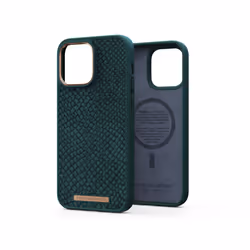 Njord byELEMENTS Salmon Leather Magsafe Case - iPhone 14 Pro Max - Green, Housse, Apple, iPhone 14 Pro Max, 17 cm (6.7"), Ver ...
