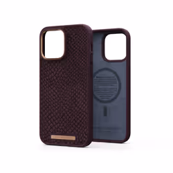 Njord byELEMENTS Salmon Leather Magsafe Case - iPhone 14 Pro Max - Rust, Housse, Apple, iPhone 14 Pro Max, 17 cm (6.7"), Roug ...