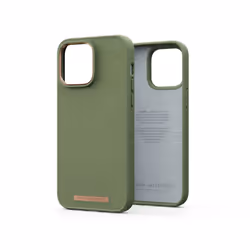 Njord byELEMENTS Suede Comfort+ Case - iPhone 14 Pro Max - Olive, Housse, Apple, iPhone 14 Pro Max, 17 cm (6.7"), Olive
