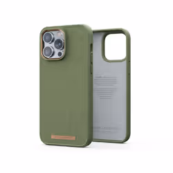 Njord byELEMENTS Suede Comfort+ Case - iPhone 14 Pro Max - Olive