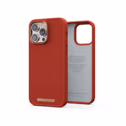 Njord byELEMENTS Suede Comfort+ Case - iPhone 14 Pro Max - Burnt Orange