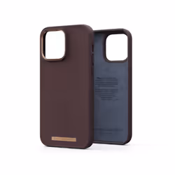 Njord byELEMENTS Genuine Leather, Housse, Apple, iPhone 14 Pro Max, 17 cm (6.7"), Marron