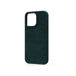 Njord byELEMENTS Salmon Leather Magsafe Case for iPhone 15 Pro Max, Vert